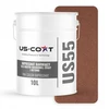 Us-coat dažantis impregnantas trinkelėms, plytoms, betonui, plytų spalvos 8004 10l