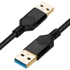 Usb 3.0 A-a kabelis, 0.3m, juodas