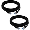 Usb 3.0 Kabelis 1.5m (2 vnt.) - Greitas Duomenų Perdavimas