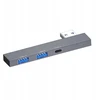 Usb 3.0 koncentratorius Usb adapteris Nešiojamas Kompaktiškas 3 viename Usb Usb3.0 Usb2.0 Tipas C