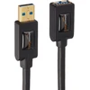 Usb 3.0 prailginimo laidas A-a, 1m, 2 vnt. juodas
