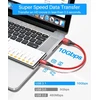 Usb-a į Usb-c 3.2 Gen 2 kabelis, 0.3m, 10gbps, 3.1a, raudonas