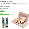 Usb atmintinė 32gb, medinė dėžutė, klevo mediena