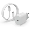 Usb c įkroviklis, skirtas iphone, 20 w greitasis įkroviklis su 1 m greito įkrovimo laidu, skirtas iphone 14/14 pro/14 pro max/14 plus/13/12/11/se/ipad, usbc maitinimo šaltinio kištuko adapterio įkrovimo laidas, įkrovimo kištukas