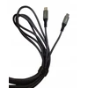 Usb-c - usb-c 60w 3m pilkas kabelis (highwings)