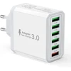 Usb įkroviklis, 6 prievadų įkrovimo adapteris, 33 w adapterio įkrovimo kištukas su qc 3.0 greituoju įkrovikliu, kelių, usb kištukinis maitinimo šaltinis, skirtas iphone 14 13 12 11 pro max, ipad, mobiliajam telefonui 41