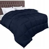 Utopia Bedding Visų sezonų antklodė 180x200 cm, 370 Gsm, itin minkšta, tamsiai mėlyna
