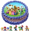 Vaflinis torto papuošimas Mario 24 cm + 2 apvadai Nemokamai!