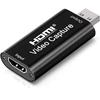 Vaizdo plokštė Vaizdo įrašymo plokštė, Hdmi Usb adapteris, 1080p Hdmi vaizdo įrašymo plokštė, Hdmi vaizdo įrašymo Usb 2.0 skirta žaidimams, Tv transliacijoms, įrašymo įrenginys tiesioginei vaizdo transliacijai, skirta Windows Mac Os (hdmi Usb)