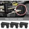 Vaizdo plokštė 2 vnt. 180° kampu Gpu 6-pin adapteris maitinimo jungtis