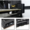 Vaizdo plokštė 2 vnt. 180° kampu Gpu 6-pin adapteris maitinimo jungtis