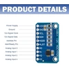 Vaizdo plokštė Ads adc 1115 modulis - (16 bitų) 4 kanalų analoginis-skaitmeninis keitiklis, skirtas arduino ir raspberry pi - kūrimo plokštės modulis (5 vnt.)