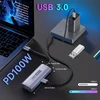 Vaizdo plokštė Guermok Usb 3.0 vaizdo įrašymo plokštė su 100w Pd, 1080p@60fps Hdmi į Usb A/c vaizdo įrašymo plokštė su type-c adapteriu, srautinio perdavimo įrenginys, skirtas oculus/quest 3/ipad/macos/switch/ps4 & ps5, sidabrinė