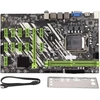 Vaizdo plokštė Kasybos pagrindinė plokštė, kompiuterio pagrindinė plokštė gigabitinis Lan 2 kanalų Ddr4 3 Sata3.0 Vga sąsaja palaiko Intelcoretm, skirtą Pentiume