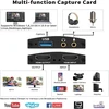Vaizdo plokštė Vaizdo įrašymo plokštė Full Hd 1080p 60fps vaizdo įrašymas 4k Hdmi Loop-out vaizdo įrašymo plokštė transliacijoms Usb 3.0 audio, žaidimų plokštės įrašytuvas su vaizdo žaidimų tiesioginėmis transliacijomis kamerai Pc Obs
