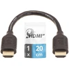 Valonic trumpas Hdmi laidas 20 cm - 4k, Uhd, Arc, Ethernet