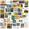 Vandeniui atsparūs lipdukai Mix Dailininkai 50 vnt