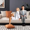 Vanderhome Sofa Cover L/u formos/kampinės sofos 3/2/1 vietų, atsparus vandeniui, užtiesalas, apsauginis užtiesalas, neslystantis 90 x 160 cm - smėlio spalvos sėdynės užvalkalas (1 vnt.)