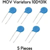 Varistorius Mov 10d431k 430v 2.5ka, 5 vnt.