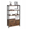 Vasagle Spintelė Vitrina Lentyna Komoda Loft Industrial Rustic