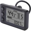 Vbestlife Elektrinio dviračio Lcd ekranas, 24v 36v 48v valdymo skydelis Lcd didelis vaizdo dviračio matuoklis, greičio ekranas, daugiafunkcinis vandeniui atsparus plento dviračio ekranas
