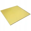 Veidrodinis plexi 3mm auksinė plokštė formatas 30x20 cm pjovimui lazeriu graviravimui