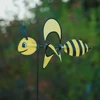 Vėjo malūnėlis "mažoji magiška bitė", 28 cm skersmens