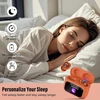 Vekj Bluetooth ausinės, bluetooth 5.4 ausinės su hi-fi stereo, belaidės ausinės su enc mikrofonu, oranžinės