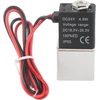 Ventiliatorius 24 V Dc solenoidinis vožtuvas 2 padėčių 2 krypčių tiesioginio veikimo elektrinis pilotinis solenoidinis vožtuvas orui, vandeniui, alyvai (g1/4 colio), numatytasis
