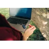Verbatim Store 'n' Click usb atmintinė 2x usb 3.2 gen 1 32gb atminties kortelė su fiksavimo mechanizmu usb 3 išorinė atminties kortelė nešiojamam kompiuteriui ir co iki 5 gbps raudona mėlyna