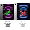 Verco dėklas, skirtas ipad pro 11 (2022), apsauginis planšetinio kompiuterio krepšys su stovo funkcija, skirtas ipad pro 11 colių [2022 m. 4-os kartos], juodas