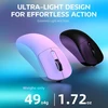 Vgn Gamepower x Attack Shark X3 Superlight belaidė žaidimų pelė, 49g itin lengva pelė, 26000dpi, Pixart Paw3395, 2.4g/bt/laidinis, Ptfe kojelės, iki 200 valandų baterija, G502, Pc/XBOX/ps/mac, balta