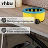 Vhbw klostuotas filtras, suderinamas su metabo as 1200, as 20 l, asa 1201, asa 1202, asa 32 l šlapio ir sauso valymo dulkių siurblio filtru, kasetinis filtras