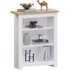 Vida Designs biuro lentynos, mdf plokštė ir melamino lukštas, baltos spalvos, standartinės, 3 pakopų