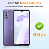 Videosecu 2 grūdinto stiklo ekrano apsaugų rinkinys, skirtas nokia g42, 5g ekrano apsauga, 9h kietumas, hd grūdinto stiklo ekrano apsauga be burbuliukų, 100% lietimo tikslumas, atsparus įbrėžimams, be riebalų