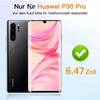 Videosecu grūdinto stiklo ekrano apsauga, skirta Huawei P30 Pro, 2 vnt., 9h kietumas, Hd, be burbuliukų, 100% lietimo tikslumas, atspari įbrėžimams, be riebalų, pilnas padengimas