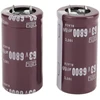 Vikye 2 vnt. 63v 6800uf elektrolitiniai kondensatoriai 25×50mm 105℃, didelio korpuso tipas, snap jungties tipas - didelis tikslumas ir stabilumas, labai praktiški