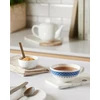 Villeroy & Boch Casale arbatos puodelis, porcelianas, mėlyna/balta, 0,24 litro