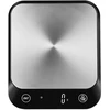 Vitafit 10 kg skaitmeninės virtuvinės svarstyklės su led ekranu ir taros funkcija, focus svarstyklės nuo 2001 m., skaitmeninės svarstyklės su skysčių matavimu, didelis tikslumas iki 1 g, juodos