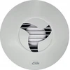 Vonios kambario ventiliatorius Airflow Icon 15 100 mm automatinė žaliuzė lęšis