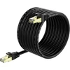 Vosga Lauko Cat 7 Ethernet Kabelis 75 m, 26awg Itin tvirtas tinklo Cat7 Gigabit Kabelis Patch Kabelis Rj45 paauksuotas vandeniui atsparus Ethernet Kabelis Tiesioginio laidų tinklo kabelis 75 m