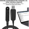 Walkie talkie usb programavimo adapterio kabelis, usb kabelio programavimas uv-9r bf-r760 bf-9700 bf-a58 gt-3wp rt6