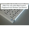 Wall Control Asm-ch-014w purškiamų skardinių laikiklis, skirtas tik Wall Control perforuotoms lentoms - baltas
