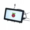 Waveshare 10.1" Lcd ekranas 1024x600 Hdmi su jutikliniu skydeliu + korpusas