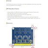 Waveshare Raspberry Pi galios relės plokštė Raspberry Pi išplėtimo plokštės modulis, skirtas Raspberry Pi A+/b+/2b/3b