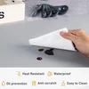 Webake silikoninis kilimėlis didelis 60 x 40 cm kepimo kilimėlis silikoninis kepimo kilimėlis nelipni danga tešlos kilimėlis kočiojimo kilimėlis fondant kilimėlis fondant pyragaičių picų kilimėlis, pilkas