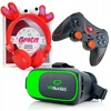 Webski Vr 3d 360 laipsnių akiniai + Bluetooth pultelis