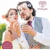 Weddingtree Premium muilo burbulų rinkinys baltos spalvos - 48 vienetai su širdelės formos rankena - mieliausias vestuvėms, krikštynoms, gimtadieniams, auksinėms vestuvių metinėms, sužadėtuvėms, valentino dienai, vestuvių dovanėlėms, vakarėliams