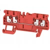 Weidmüller A4c 1.5 Rd jungtis, 1.5 mm², 500 V, 17.5a, raudona