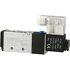 Wengart pneumatinis solenoidinis vožtuvas 4v210-08, 1/4 colio pt, dc24v, 2 padėtys, 5 krypčių, vienos ritės, pilotinis, elektrinis, universaliam ir stabilam cilindro valdymui